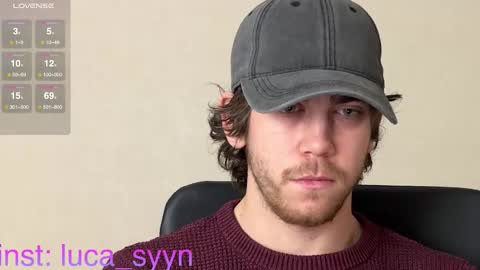 Snapshot of luca_syn chatting on 10-26-25, 06:47 Luca S online show from 10-26-25, 06:47