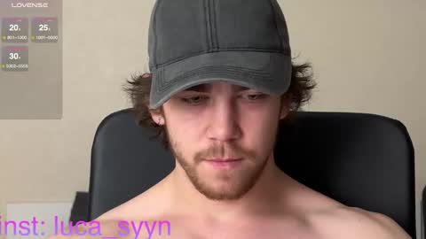 Snapshot of luca_syn chatting on 10-27-25, 06:56 Luca S online show from 10-27-25, 06:56