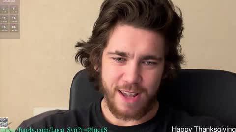 Snapshot of luca_syn chatting on 11-27-25, 06:32 Luca S online show from 11-27-25, 06:32