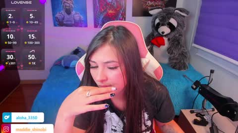 Snapshot of madeleine_shinobi chatting on 01-21-25, 11:45 Emily Only Fans online show from 01-21-25, 11:45