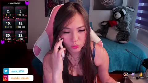 Snapshot of madeleine_shinobi chatting on 10-06-25, 08:50 Emily Only Fans online show from 10-06-25, 08:50