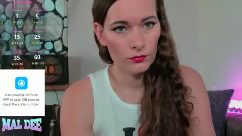 Snapshot of mal_meow chatting on 02-01-25, 08:29 Mal Dee online show from 02-01-25, 08:29