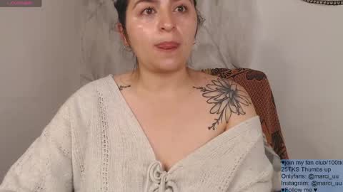 Snapshot of marceline_uu chatting on 04-29-26, 11:47 M A R C I online show from 04-29-26, 11:47