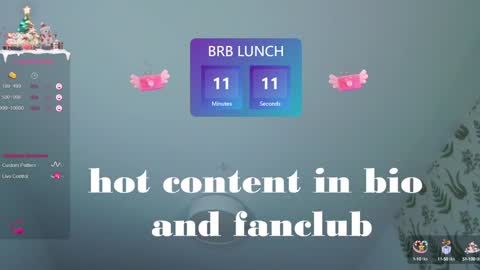 Snapshot of marie_diaze chatting on 12-15-24, 08:19 Marie LEAVE YOUR WITH ME online show from 12-15-24, 08:19