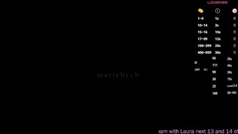 Maria  online show from 11-30-25, 03:05