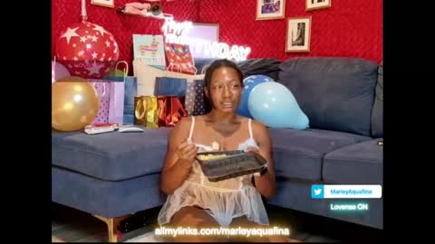 Snapshot of marleymadness9 chatting on 09-24-25, 02:42 MarleyAquafina online show from 09-24-25, 02:42