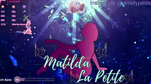Snapshot of mathildalapetite chatting on 01-31-26, 07:11 Mathilda Lapetite online show from 01-31-26, 07:11