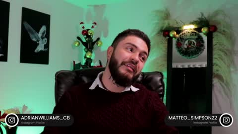 Matteo simpson online show from 12-17-24, 02:01