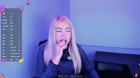 Snapshot of megan_sexrose chatting on 03-11-26, 01:22 Megan rose online show from 03-11-26, 01:22