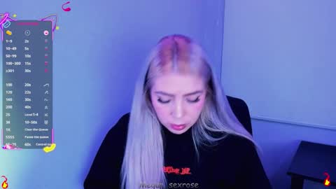 Snapshot of megan_sexrose chatting on 03-15-26, 03:12 Megan rose online show from 03-15-26, 03:12