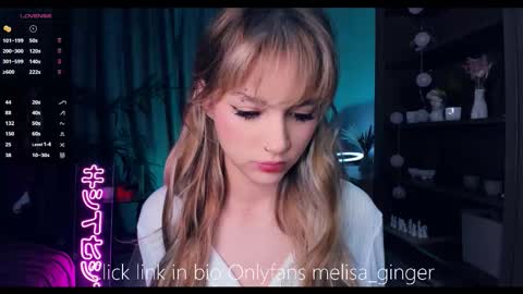 Snapshot of melisa_ginger chatting on 10-26-25, 08:20 Im Melisa 3 online show from 10-26-25, 08:20