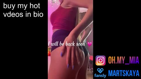 Mia Martskaya online show from 10-10-25, 11:09