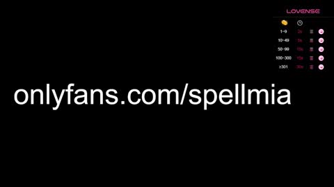 Snapshot of miaspell chatting on 01-20-25, 01:50 Mia  instagram miasspell online show from 01-20-25, 01:50