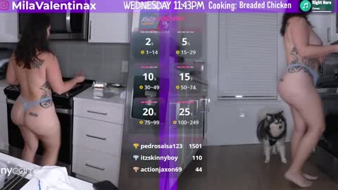 Snapshot of milavalentinax chatting on 02-13-25, 04:43 Mila Valentina online show from 02-13-25, 04:43