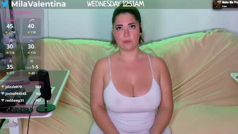Snapshot of milavalentinax chatting on 03-12-25, 04:51 Mila Valentina online show from 03-12-25, 04:51