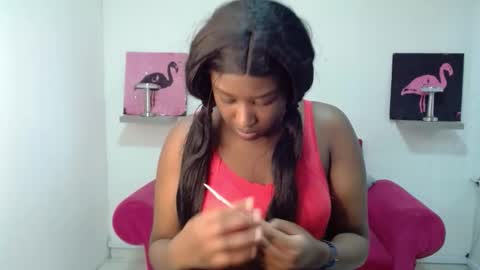 Snapshot of milykaebony69 chatting on 09-19-25, 12:39 milykaebony69 online show from 09-19-25, 12:39