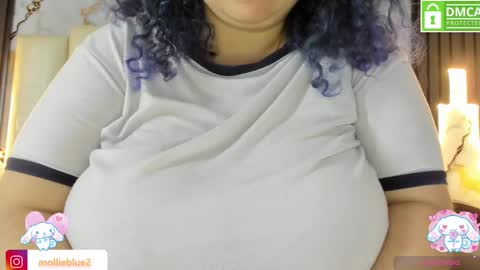 Snapshot of molliebue1 chatting on 02-18-25, 03:10 Hey Guys  Im Mollie online show from 02-18-25, 03:10