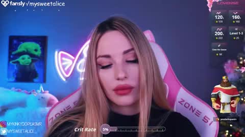 mysweetalice online show from 01-31-26, 07:45