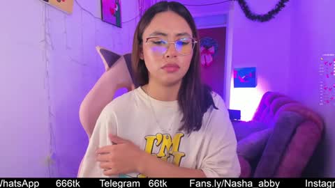 Snapshot of nasha_abby chatting on 12-12-24, 09:04 Call me Nasha online show from 12-12-24, 09:04