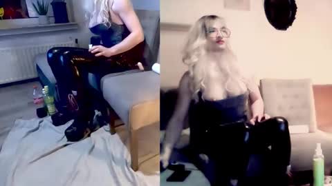 Snapshot of newwetcouple chatting on 02-16-26, 12:29 NylonHeelFreaks online show from 02-16-26, 12:29