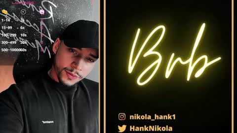 Snapshot of nikolahank1 chatting on 02-19-25, 06:55 Nikola Hank online show from 02-19-25, 06:55