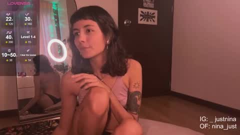 Nina.  online show from 01-04-25, 09:52