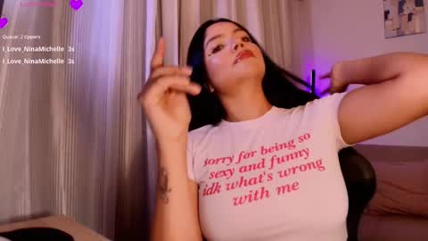 Snapshot of ninamichelle_ chatting on 12-02-25, 11:00 Nina online show from 12-02-25, 11:00