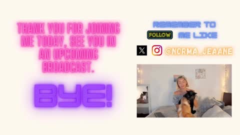 Norma Jeaane online show from 01-09-25, 12:35