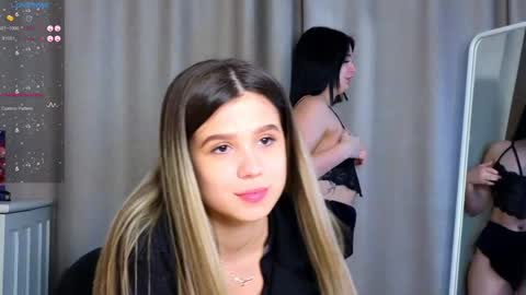 Lora black  and Lili blonde welcome you here online show from 01-31-25, 02:39
