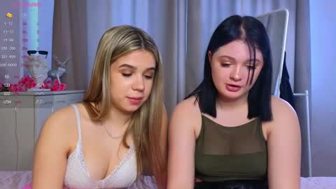 Lora black  and Lili blonde welcome you here online show from 03-10-25, 08:37