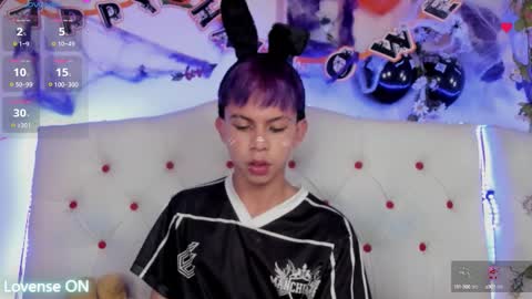 Snapshot of princeapolo_anki chatting on 10-17-25, 10:12 Prince online show from 10-17-25, 10:12