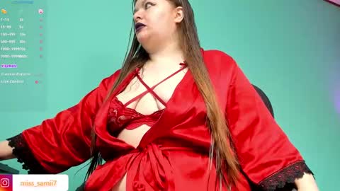 Snapshot of queensami7 chatting on 02-17-25, 07:47 Samantha online show from 02-17-25, 07:47