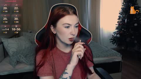 Snapshot of redhaired_kitty chatting on 01-21-25, 09:03 Lina online show from 01-21-25, 09:03