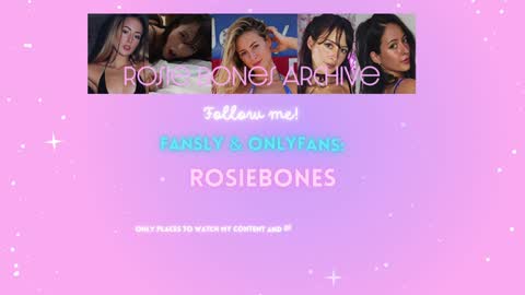 Snapshot of rosiebones chatting on 01-04-25, 03:40 Rosie Bones online show from 01-04-25, 03:40