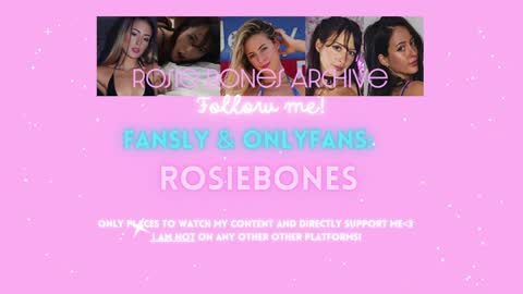 Snapshot of rosiebones chatting on 03-07-25, 07:38 Rosie Bones online show from 03-07-25, 07:38