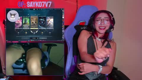 Snapshot of saiko7w7 chatting on 01-15-25, 11:30 OF 15 off - online show from 01-15-25, 11:30