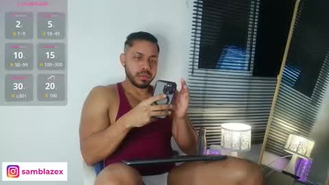 Snapshot of samblazex7 chatting on 10-06-25, 01:58 Sam Blaze online show from 10-06-25, 01:58