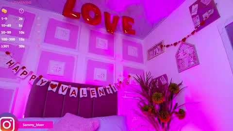 Snapshot of sammyblaer chatting on 02-14-25, 03:43 Samantha online show from 02-14-25, 03:43