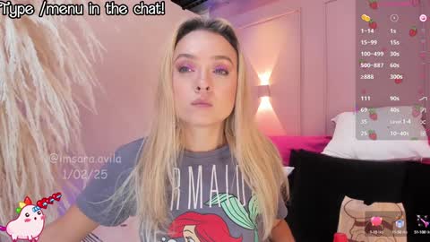 SaraAvila  online show from 02-02-25, 03:10