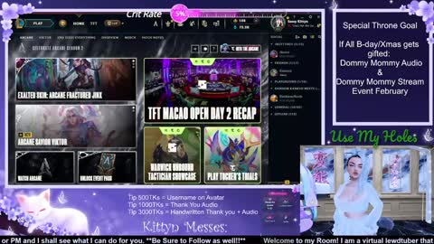 Snapshot of sassykittyn chatting on 12-16-24, 06:10 Sassy Sami Kittyn online show from 12-16-24, 06:10