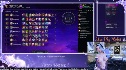 Snapshot of sassykittyn chatting on 01-17-25, 09:17 Sassy Sami Kittyn online show from 01-17-25, 09:17