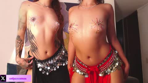 Savannaredhair 33 Angelebony33 online show from 02-16-25, 01:25