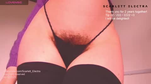 SCARLETT ELECTRA  -  online show from 10-04-25, 01:42