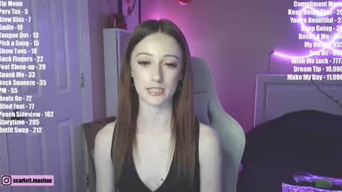 Snapshot of scarlettmaee chatting on 03-14-26, 03:12 scarlettmae online show from 03-14-26, 03:12