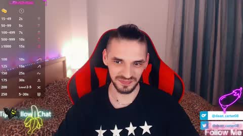 Snapshot of secret_sir chatting on 03-11-25, 11:26 Dean Carter online show from 03-11-25, 11:26