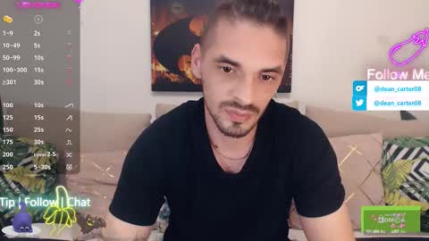 Snapshot of secret_sir chatting on 09-18-25, 10:34 Dean Carter online show from 09-18-25, 10:34