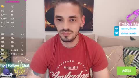 Snapshot of secret_sir chatting on 09-20-25, 10:22 Dean Carter online show from 09-20-25, 10:22