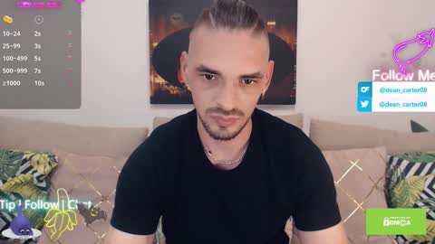 Snapshot of secret_sir chatting on 09-24-25, 02:31 Dean Carter online show from 09-24-25, 02:31