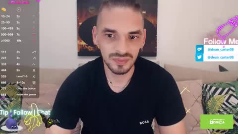 Snapshot of secret_sir chatting on 09-30-25, 10:04 Dean Carter online show from 09-30-25, 10:04