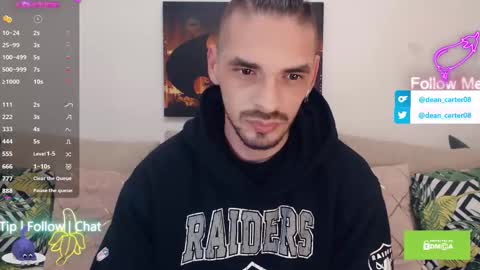 Snapshot of secret_sir chatting on 10-01-25, 03:18 Dean Carter online show from 10-01-25, 03:18